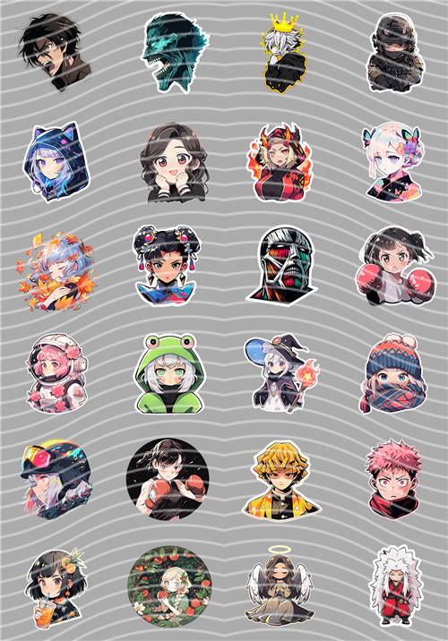 A5 kiss cut- 3464